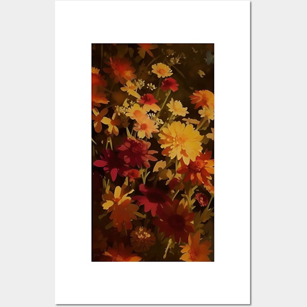 Flowers vintage summer Wall Art by EmeraldWasp